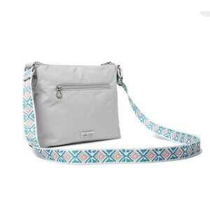 Sakroots Artist Circle Crossbody Adj Strap Double Zipper Eco Twill Travel Pack